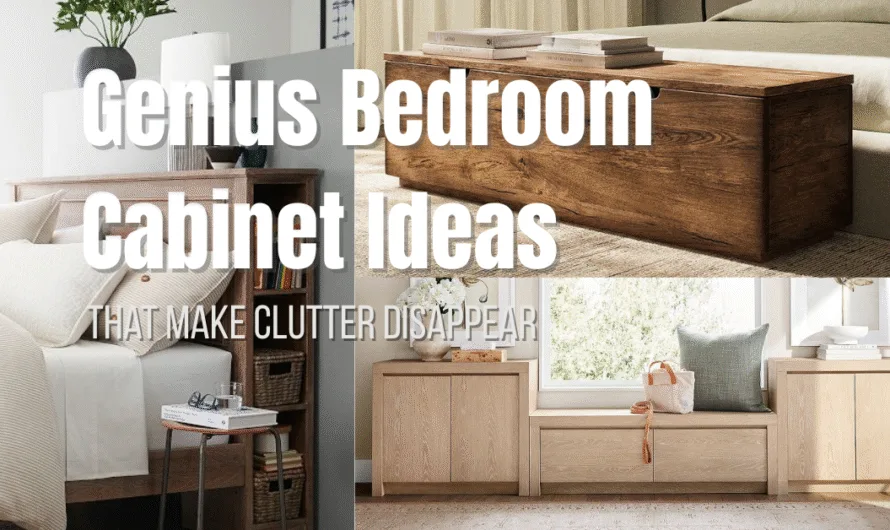 25 Bedroom Cabinet Ideas for Practical and Stylish Storage