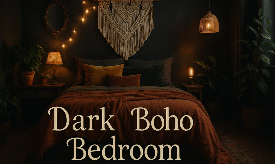 15 Dark Boho Bedroom: Where Moody Meets Magical