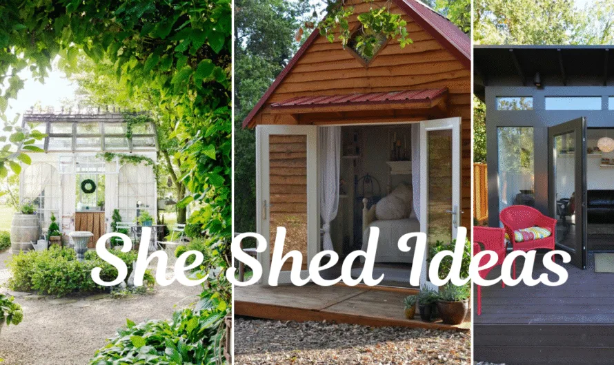 She Shed Ideas: Your Ultimate Guide to Creating the Perfect Retreat